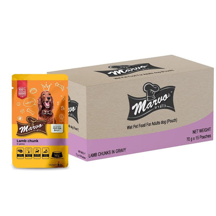 Marvo Wet Dog Food for Adult Dogs, 70g