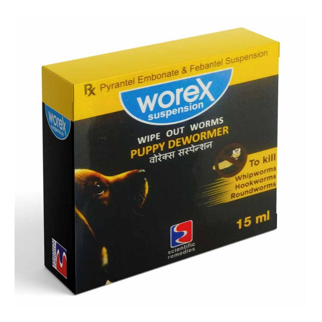 Worex Suspension Puppy Dewormer 15ml