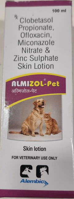 Almizol Skin Lotion For Veterinary And Pet Animals 100ml