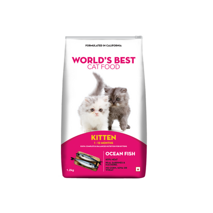 World’s Best Ocean Fish Cat Kitten Dry Food