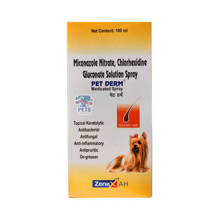 Zenex Pet Derm Medicated Spray