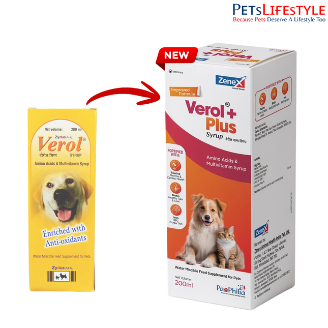 Zenex Verol Plus Multivitamin Syrup 200ml bottle