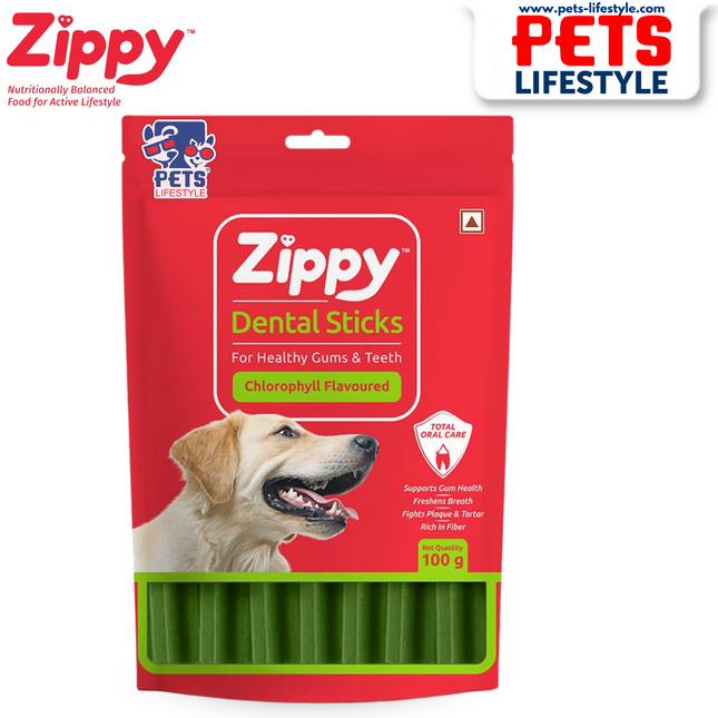 Zippy Dental Stick for Dogs (Chlorophyll flavour)