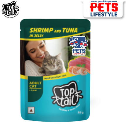 Top Tail – Shrimp & Tuna in Jelly