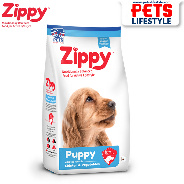 Zippy Puppy All Breed Formula Chicken & Vegetables dog food