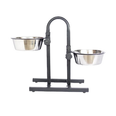 adjustable U-shaped stand bowl for dogs