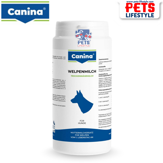 Canina Puppy Milk – Complete Milk Replacer for Puppies