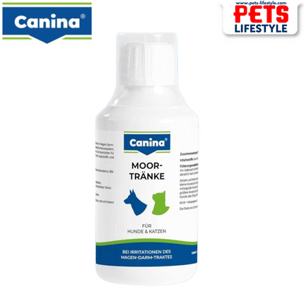 Canina Moor Liquid (Peat Extract) 250 ml – Natural Gut Health Support for Dogs & Cats