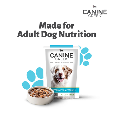 Canine Creek Real Chicken Gravy Wet Dog Food (6 x 150g)