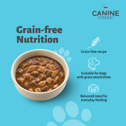 Canine Creek Real Chicken Gravy Wet Dog Food (6 x 150g)