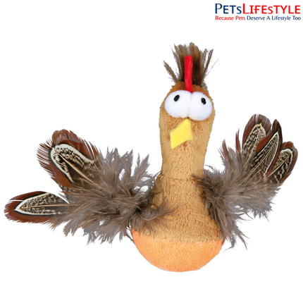 Trixie Roly-Poly Chicken Interactive Cat Toy