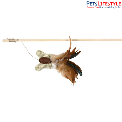 Trixie Playing Rod with Butterfly Cat Toy