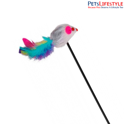 Trixie Playing Rod Cat Teaser Toy for Cats