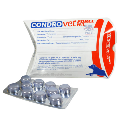Condrovet Force HA – Joint Support Chewable Tablets for Dogs (10 Tablets )
