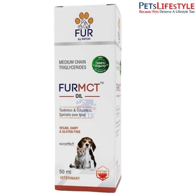 FURMCT™ Oil for Dogs & Cats – Advanced MCT Brain, Recovery & Cognitive Support Supplement | 100ml