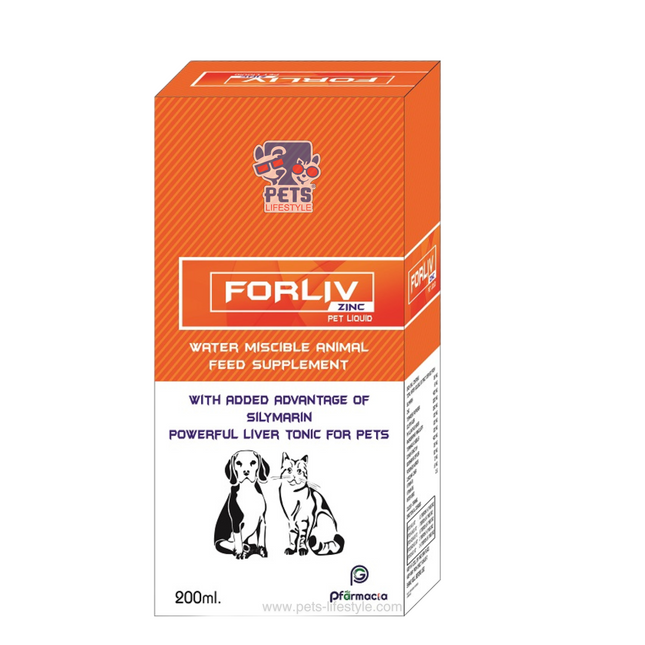 FORLIV Syrup(Liver Health Support for Pets) 200ml