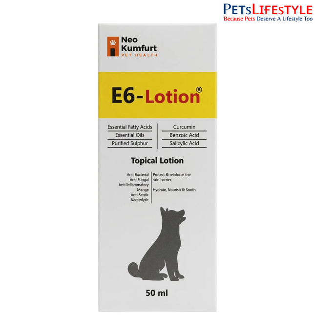Neo Kumfurt E6 Lotion for Dogs and Cats 50Ml