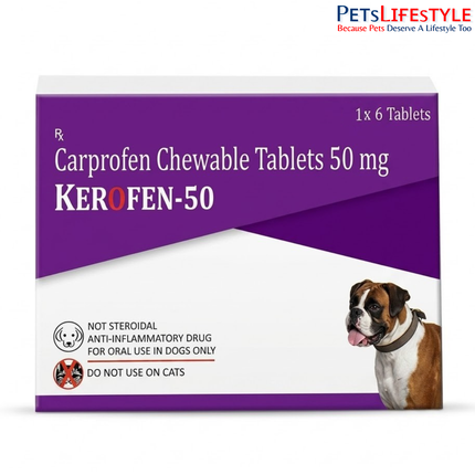 Kerofen 50 Chewable Tablets - Medilogy Biotech