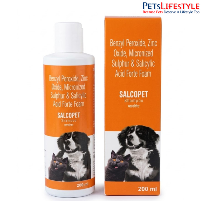 Medilogy biotech Salcopet Medicated Shampoo for Dogs