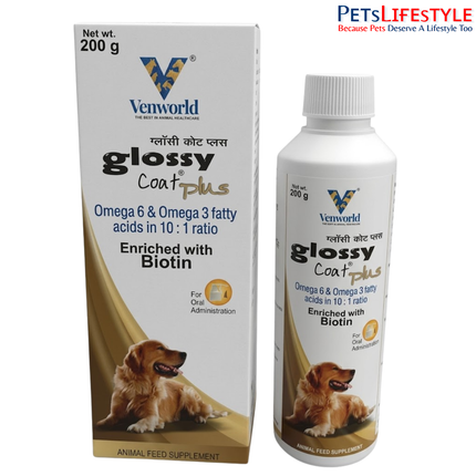Venky's Supplement for Dogs - Glossy Coat Plus (200g)