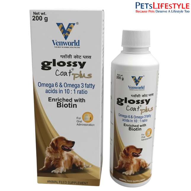 Venky's Supplement for Dogs - Glossy Coat Plus (200g)