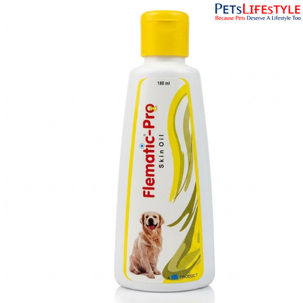 TTK Flematic-Pro Herbal Skin Oil for Dogs – Advanced Skin, Coat & Ectoparasite Care