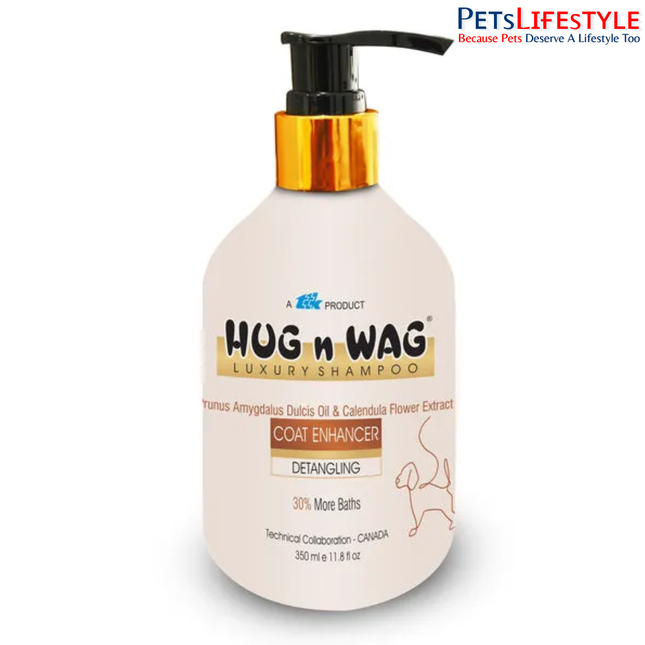 HOG n WAG Luxury Coat Enhancer Shampoo for Dogs – Premium Coat Shine & Texture Enhancing Shampoo