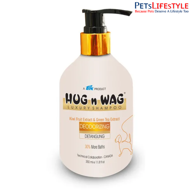 HOG n WAG Luxury Deodorizing Shampoo for Dogs – Odour Control & Freshness Shampoo