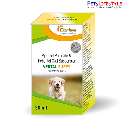 Vental Puppy Oral Deworming Suspension for Puppies 30 ml