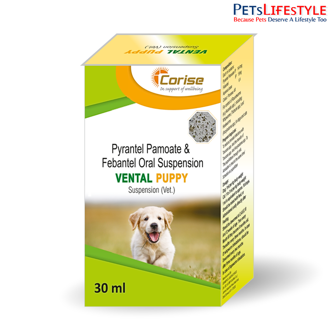 Vental Puppy Oral Deworming Suspension for Puppies 30 ml