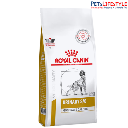 Royal Canin Veterinary Urinary S/O Moderate Calorie Dry Food For Dog 1.5kg