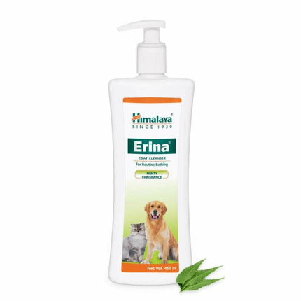 Himalaya Erina EP Coat Cleanser, 450 ml with Erina EP Powder, 150 g