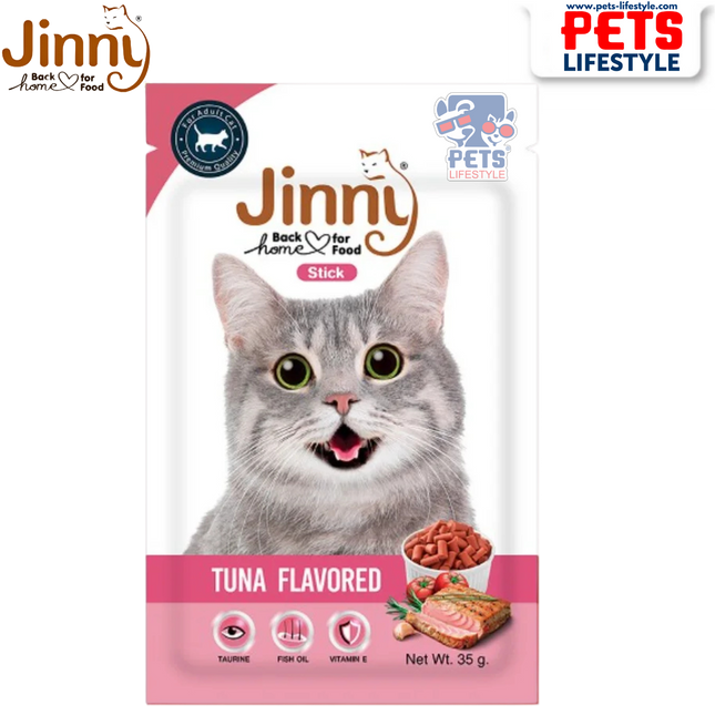 Jinny – Tuna Flavored Cat Snack (35g)