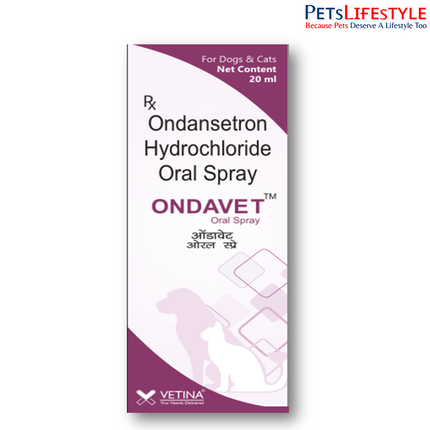 Vetina Ondavet Oral Spray for Dogs and Cats 20 ml
