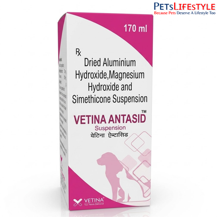 Vetina Antasid Suspension for Dogs and Cats 170 ml