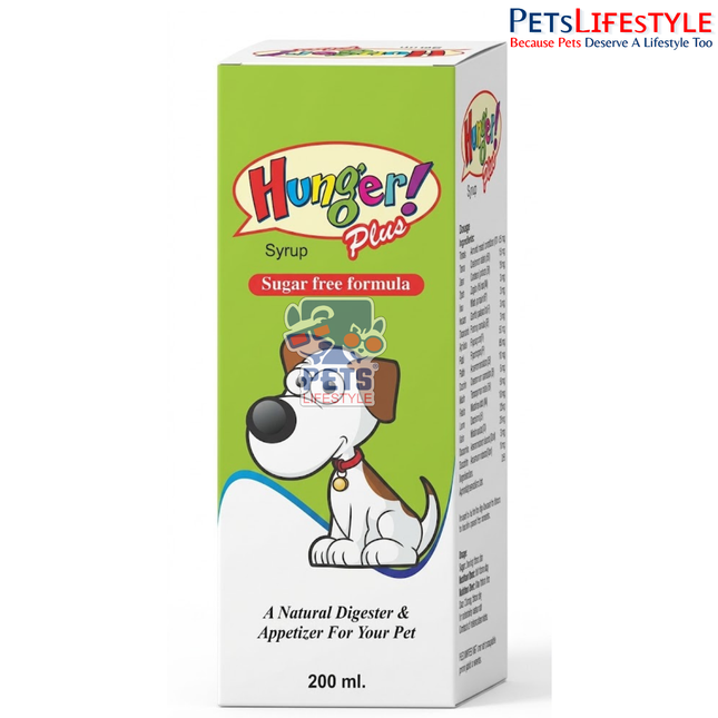 Hunger Plus Syrup Suger Free Formula 200 ML