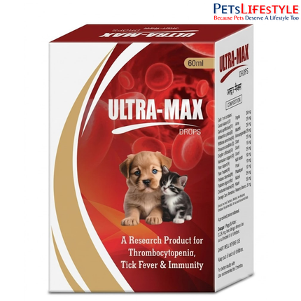 OriHeal Ultra Max Drops For Pets - 60ml