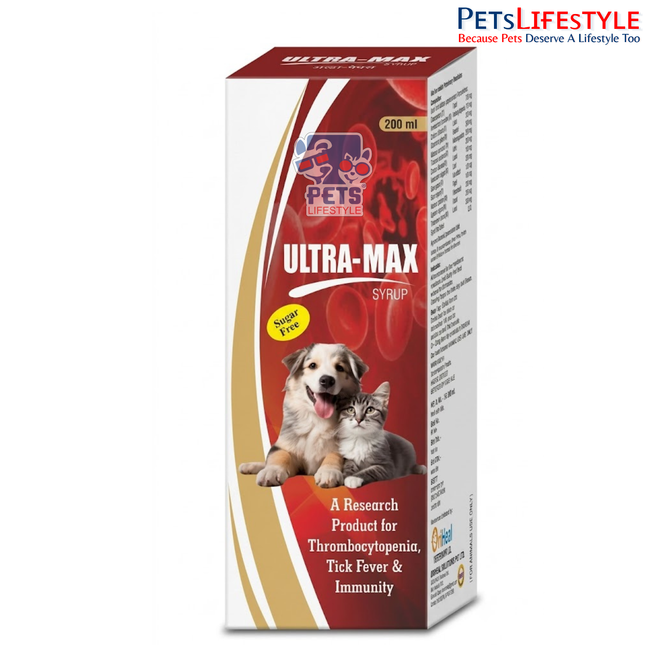 Oriheal Ultra Max Syrup-200ml For Pets