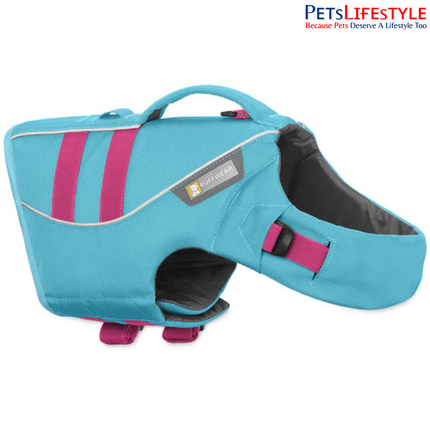 Ruffwear Float Coat Dog Life Jacket - Blue Dusk | Premium Canine Flotation Device for Swimming, Boating & Water Adventures