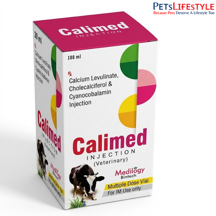 Calimed Injection | Calcium Levulinate, Cholecalciferol & Cyanocobalamin Injection
