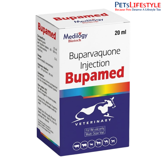 Bupamed Injection | Buparvaquone 50 mg Injection (Vet)