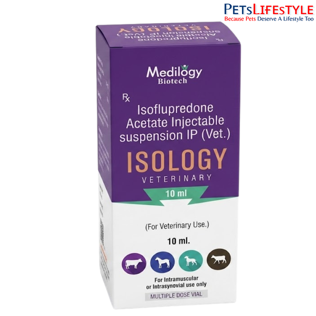 Isology Injection | Isoflupredone Acetate Injectable Suspension IP (Vet) 10 ml