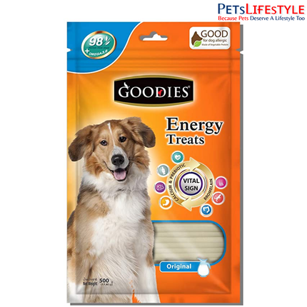 Goodies Energy Dog Treats - Calcium - 500 g