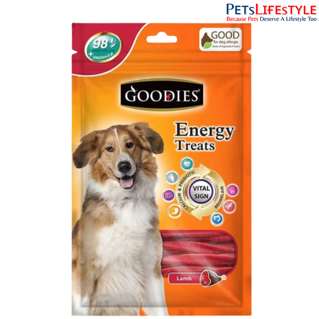goodies Goodies Energy Dog Treats Lamb, 125g Chicken Dog Treat