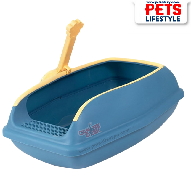 Canine Desk's Cat Litter Tray With Scooper – Small & Large