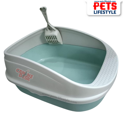 Canine Desk Cat Litter Tray Zen – Premium Open Tray for Cats