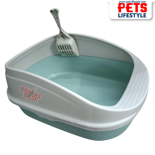 Canine Desk Cat Litter Tray Zen – Premium Open Tray for Cats