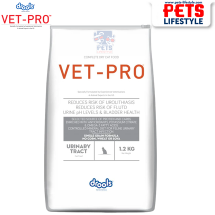 Drools VET PRO Urinary Tract Adult Cat Dry Food