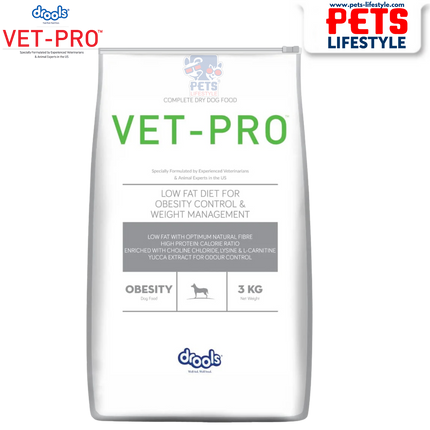 Drools VET PRO Obesity Adult Dog Dry Food