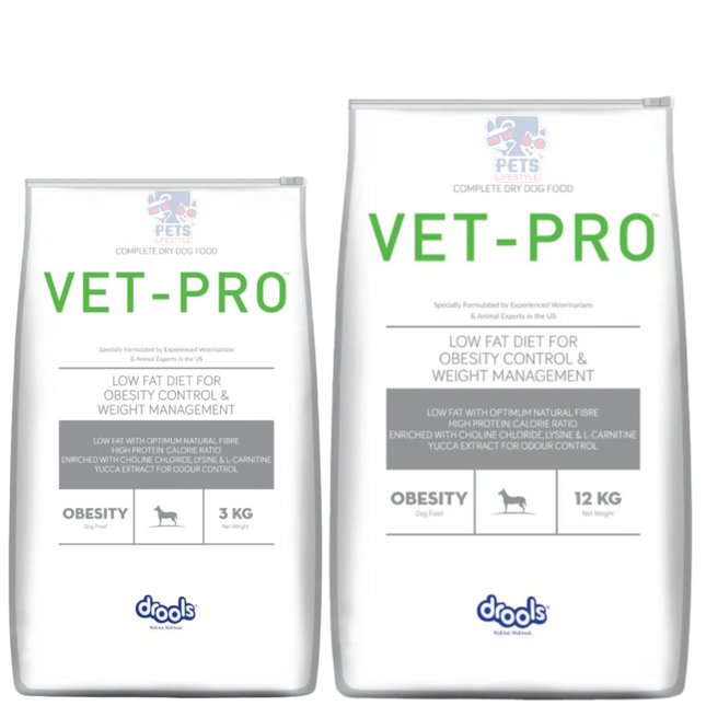 Drools VET PRO Obesity Adult Dog Dry Food